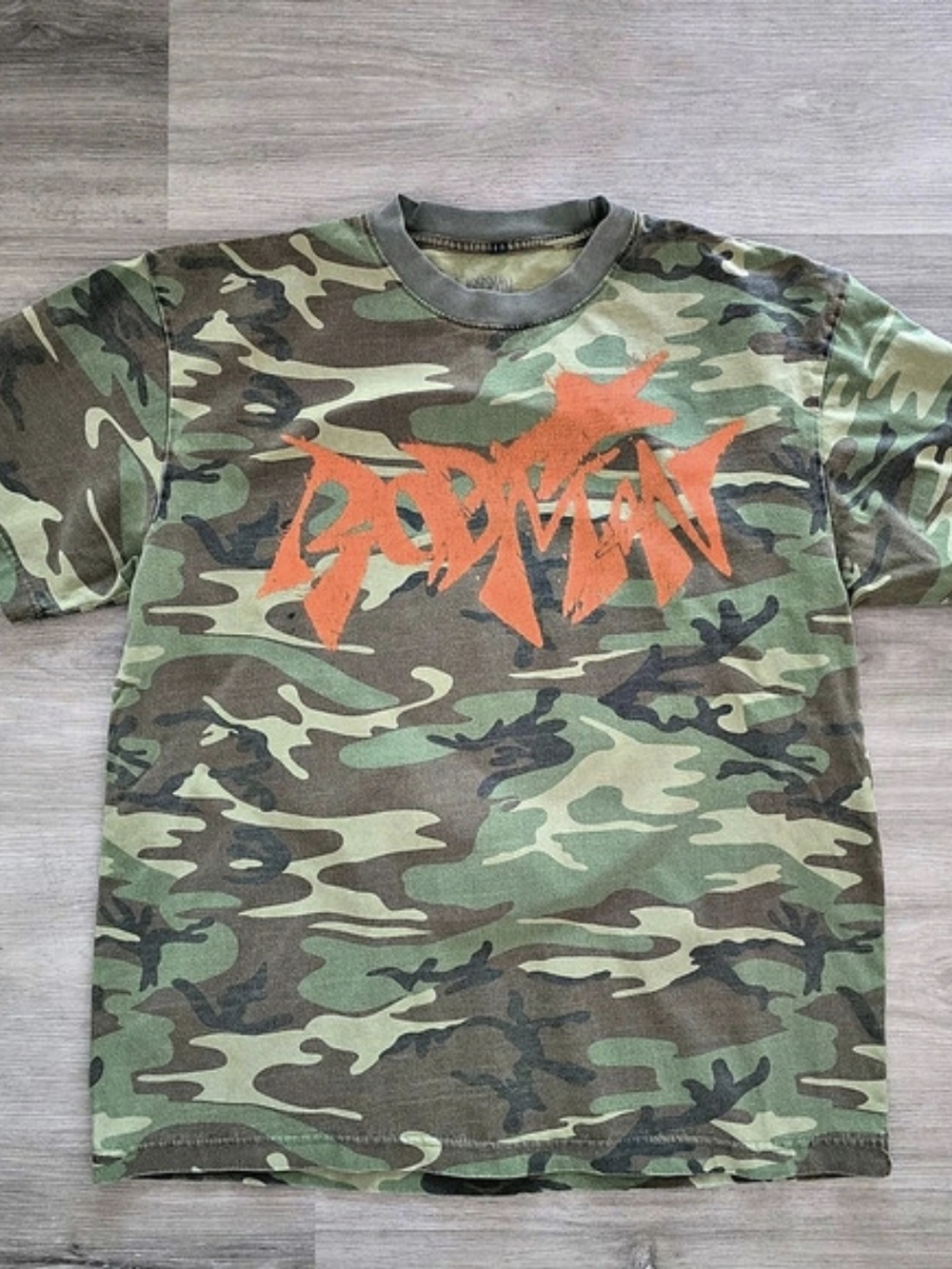 Rodman Apparel | Camo Graphic Tee | Size Large
